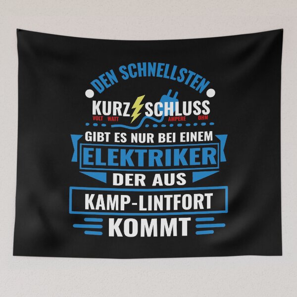 Item preview, KAMP - We have the best electricians, no one gets it that fast. designed and sold by NoriTEEs.