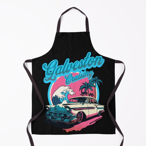 Item preview, Ocean Iconic Vintage Galveston Cruising Classic Car Design designed and sold by OceanIconic.