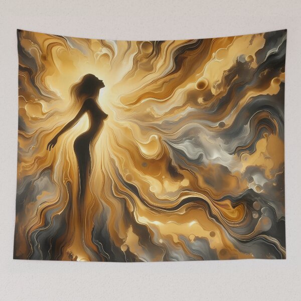 Item preview, Golden Silhouette designed and sold by Visual Nomad Club.
