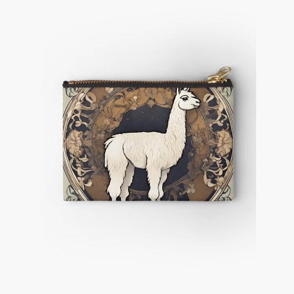 Item preview, Art Nouveau Llama 3 designed and sold by LittleGoblinPrs.
