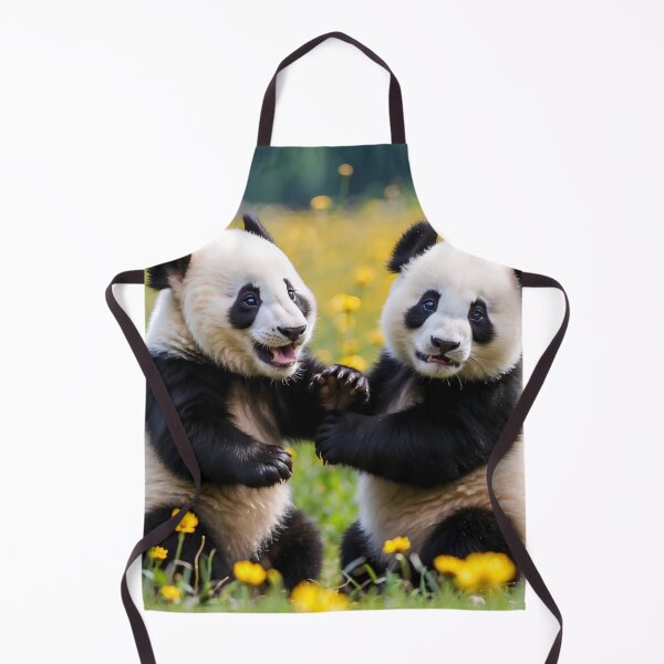 Item preview, Two pandas in a meadow designed and sold by Proren.