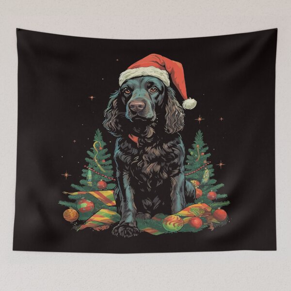 Item preview, Christmas Field Spaniel designed and sold by creativellashop.