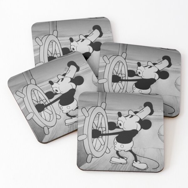 Item preview, Steamboat Willie - Iconic Whistling Scene Cartoon designed and sold by Fantasy Masterpiece.