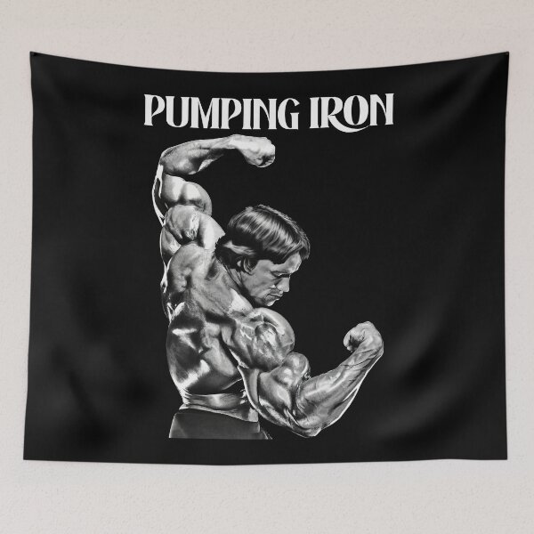 Item preview, Pumping Iron. Arnold Schwarzenegger Fan art. designed and sold by HuzaifaNaveedh.