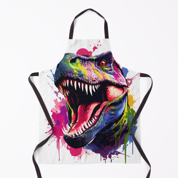 Item preview, Paint Splatter T Rex Tyrannosaurus Dinosaur designed and sold by Melissify.