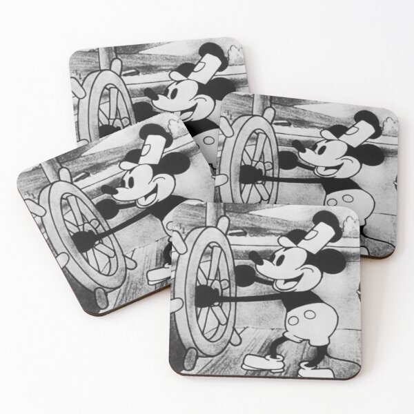 Artikelvorschau, Steamboat Willie - Vintage Retro-Cartoon-Animation entworfen und verkauft von Fantasy Masterpiece.