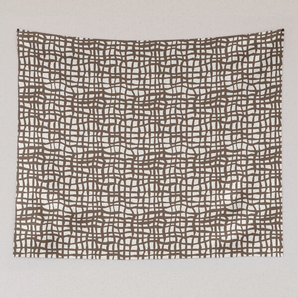 Item preview, HAND DRAWN MINIMAL STRIPES BROWN designed and sold by blomastudios.