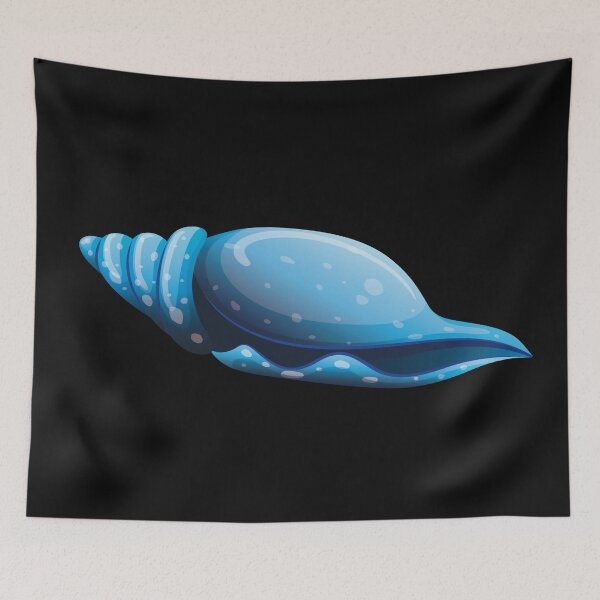 Item preview, Blue Seashells  designed and sold by The Happiness Market .