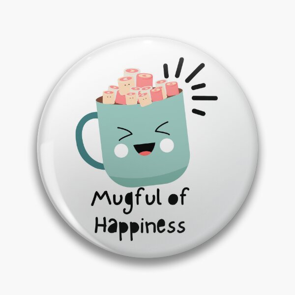 Item preview, Mugful of happiness Cute green mug with marshmallow design  designed and sold by TheChibuGroup.