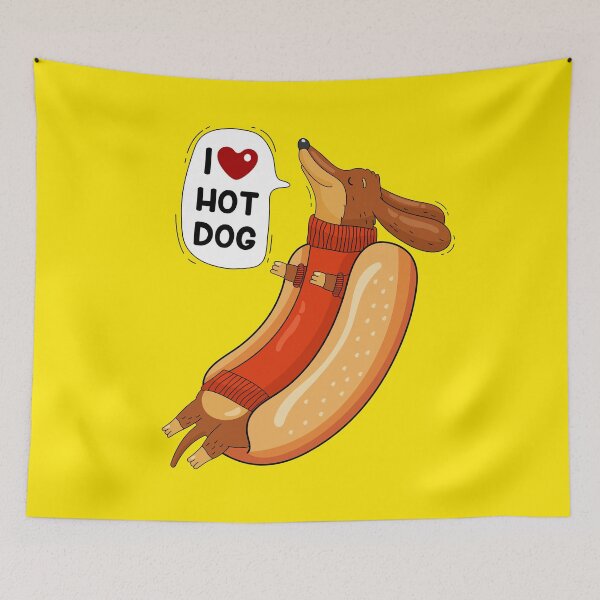 Item preview, Hot dog and humor designed and sold by DmitriM.