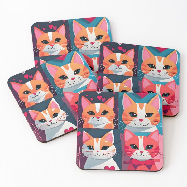 Item preview, The Kitty Bunch designed and sold by CrushyAIDesigns.