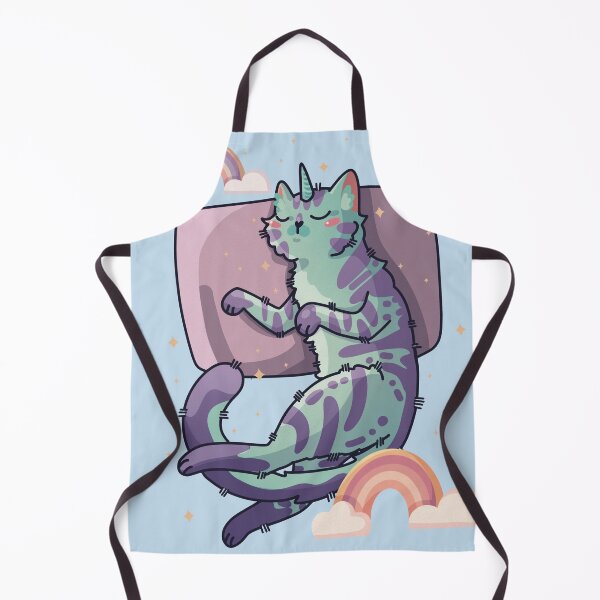 Item preview, Sleeping Unikitty - Kawaii Cat Design designed and sold by FelineEmporium.