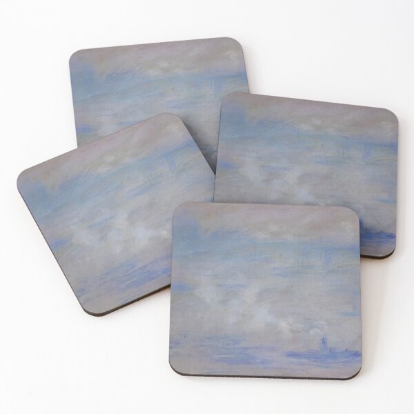 Item preview, Claude Monet - Boats on the Thames, Fog Effect designed and sold by thompart.
