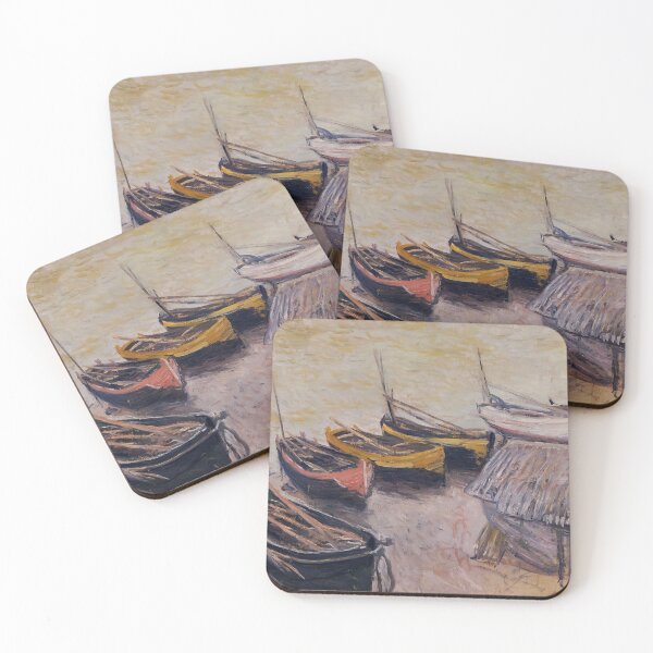 Item preview, Claude Monet - Boats on the Beach designed and sold by thompart.