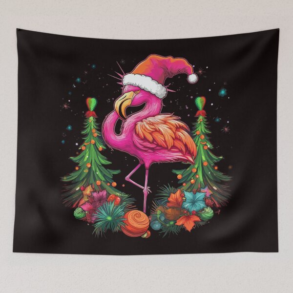 Item preview, Christmas Flamingo designed and sold by creativellashop.