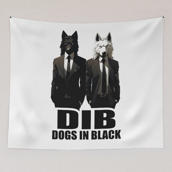 Item preview, Dogs in black designed and sold by javierparra.
