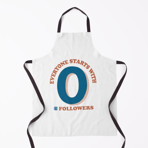 Item preview, Everyone Starts with Zero Followers designed and sold by Seedelightful.