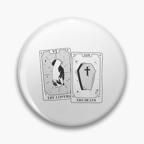Item preview, Lovers/Death Tarot Degrassi Inspired Eclare designed and sold by eeveepacini.