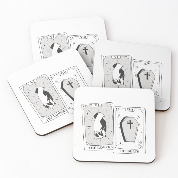 Item preview, Lovers/Death Tarot Degrassi Inspired Eclare designed and sold by eeveepacini.