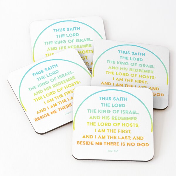Item preview, Isaiah 44:6 designed and sold by SecretSamaritan.