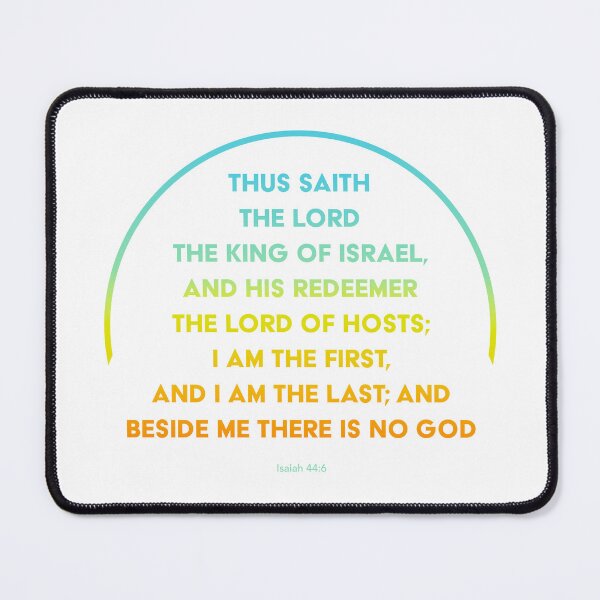 Item preview, Isaiah 44:6 designed and sold by SecretSamaritan.