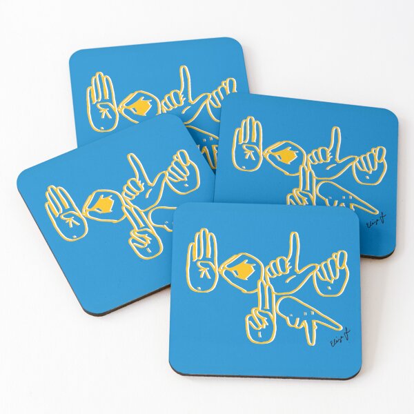 Item preview, Los Angeles Chargers 'Bolt Up' In ASL designed and sold by Ezlinarts.