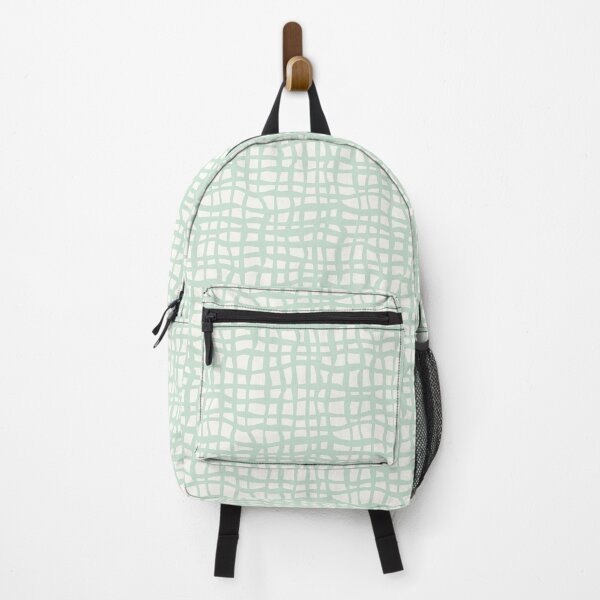 Item preview, HAND DRAWN MINIMAL STRIPES PASTEL GREEN MINT designed and sold by blomastudios.