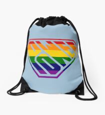 SuperEmpowered (Rainbow) Drawstring Bag