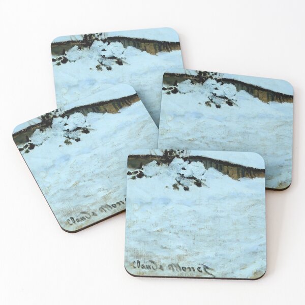 Item preview, Claude Monet - Cart on the Snow Covered Road with Saint-Simeon Farm designed and sold by thompart.