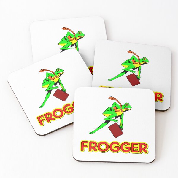 Item preview, Frogger Retro 80s Arcade Style designed and sold by silkdegreestees.
