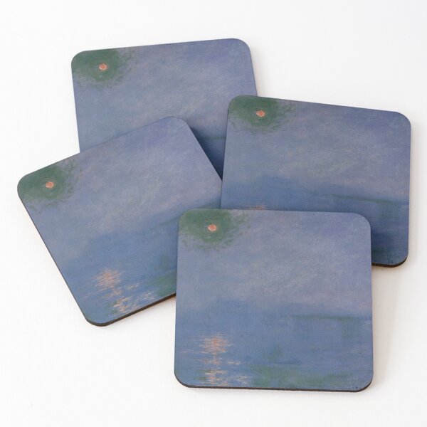 Item preview, Claude Monet - Charing Cross Bridge, Fog on the Themes designed and sold by thompart.
