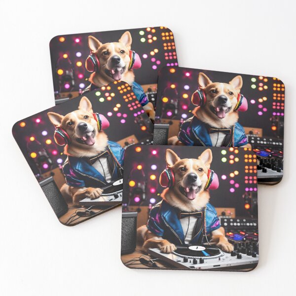 Item preview, Cute Natural Ear Doberman - DJ Music Practice designed and sold by Myzone2023.