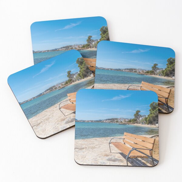 Item preview, Puerto Pollensa Pine Walk Mallorca designed and sold by GG WALL ART.