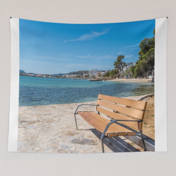 Item preview, Puerto Pollensa Pine Walk Mallorca designed and sold by GG WALL ART.