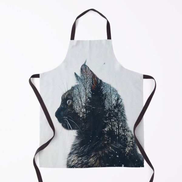 Item preview, Night Cat Double Exposure designed and sold by Ewa Miller.
