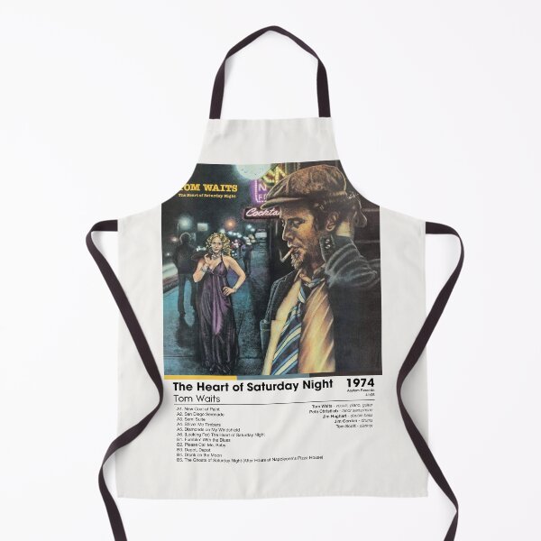 Item preview, Tom Waits - The Heart of Saturday Night | Album Card designed and sold by theoralcollage.