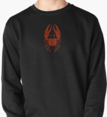 Rotes Krebs-Sternzeichen in den Sternen Sweatshirt
