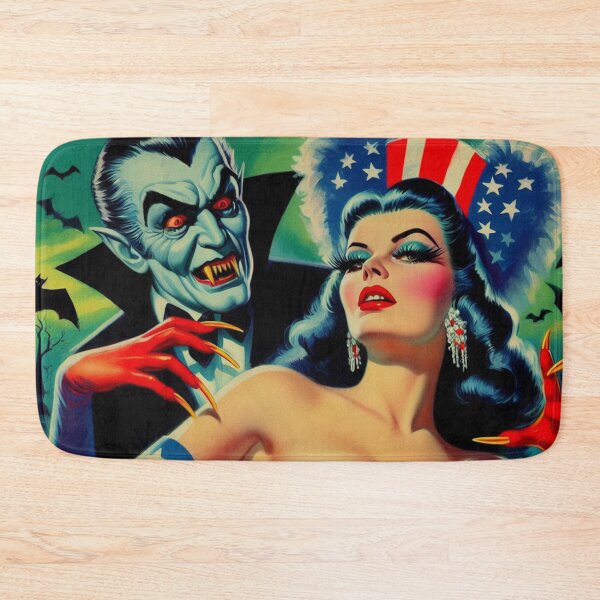 Item preview, Vintage Horror Pin-Up designed and sold by PulpVintage.