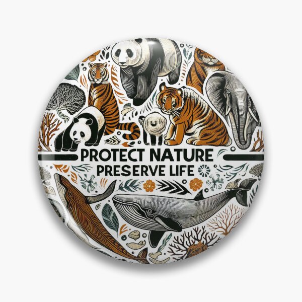 Item preview, Protect nature, protect life! designed and sold by NaphDesigns.
