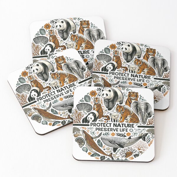 Item preview, Protect nature, protect life! designed and sold by NaphDesigns.