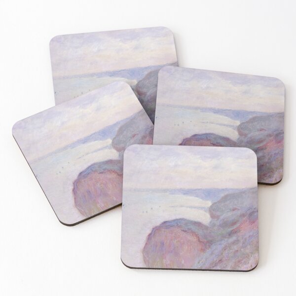 Item preview, Claude Monet - Cliff near Dieppe, Overcast Skies designed and sold by thompart.