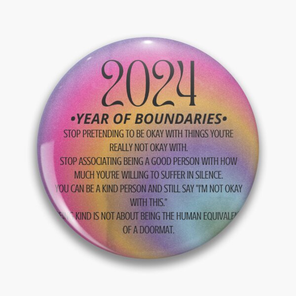 Item preview, 2024: Year Of Boundaries  designed and sold by sboucher95.