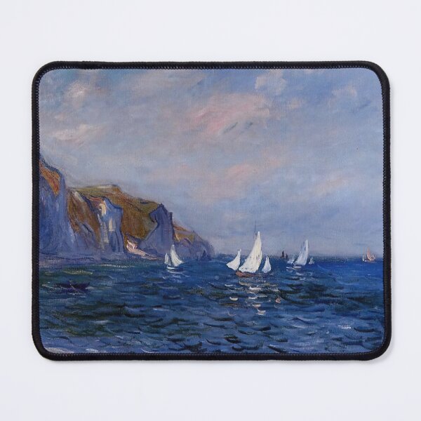Item preview, Claude Monet - Cliffs and Sailboats at Pourville designed and sold by thompart.