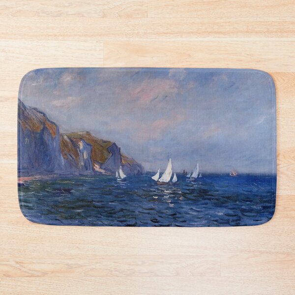 Item preview, Claude Monet - Cliffs and Sailboats at Pourville designed and sold by thompart.
