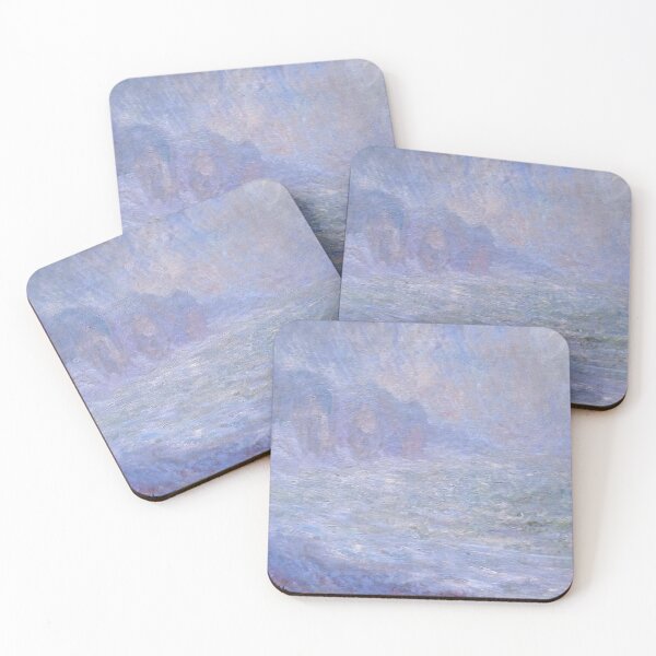 Item preview, Claude Monet - Cliffs at Pourville, Rain designed and sold by thompart.