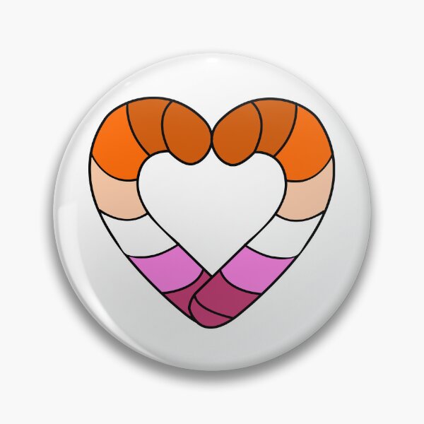 Item preview, Lesbian Pride Candy Cane designed and sold by HarveyHandcraftsandDesigns.