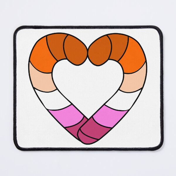 Item preview, Lesbian Pride Candy Cane designed and sold by HarveyHandcraftsandDesigns.