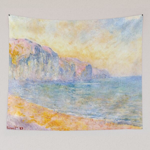 Item preview, Claude Monet - Cliffs at Pourville, Morning designed and sold by thompart.