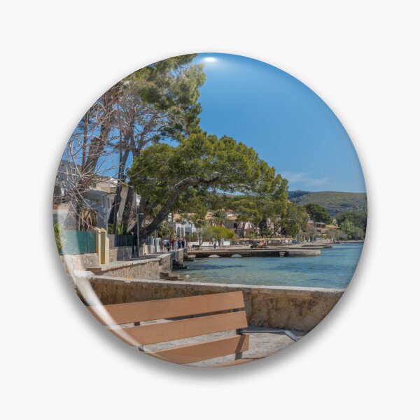 Item preview, Puerto Pollensa Pine Walk Mallorca designed and sold by GG WALL ART.