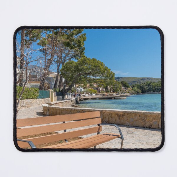 Item preview, Puerto Pollensa Pine Walk Mallorca designed and sold by GG WALL ART.